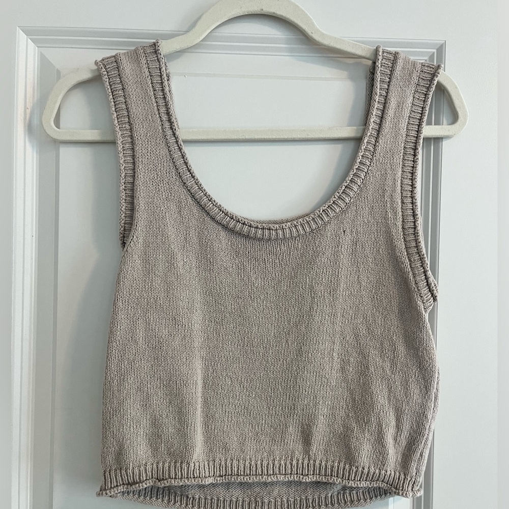 Knit croptop